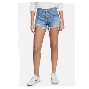 GAP Denim Distressed Shorts